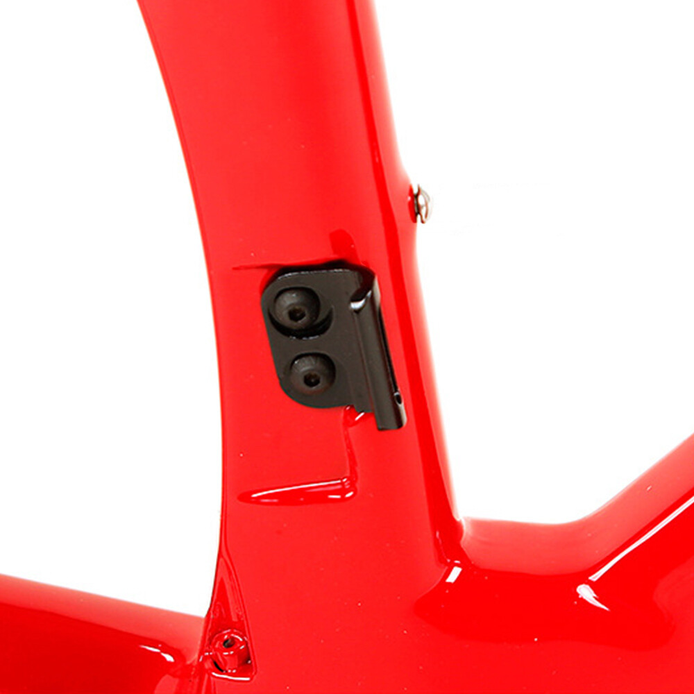 700C Carbon Disc Brake Road Bike Frame Road Racing Bicycle Frame Red 52cm
