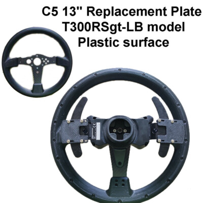 13 inch Disk Plastic Surface Steering Wheel Base For Thrustmaster TGT T300GT