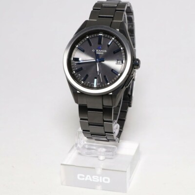 Pre-owned Casio Oceanus Radio Solar Ocw-t200sb-1ajf Men\\\\\\\'s Watch Japan Import