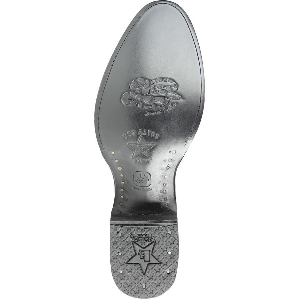 Pre-owned Los Altos Boots Los Altos Men Natural Genuine Python Snake Cowboy Round Toe Boot 655749 (d) In Beige