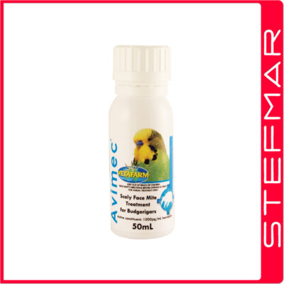 Vetafarm Avimec 50ml Scaly Face Mite Treatment For Budgerigars