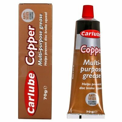Carlube Copper grease Multi Purpose Anti Sieze Slip Assembly Compound 70g Tube