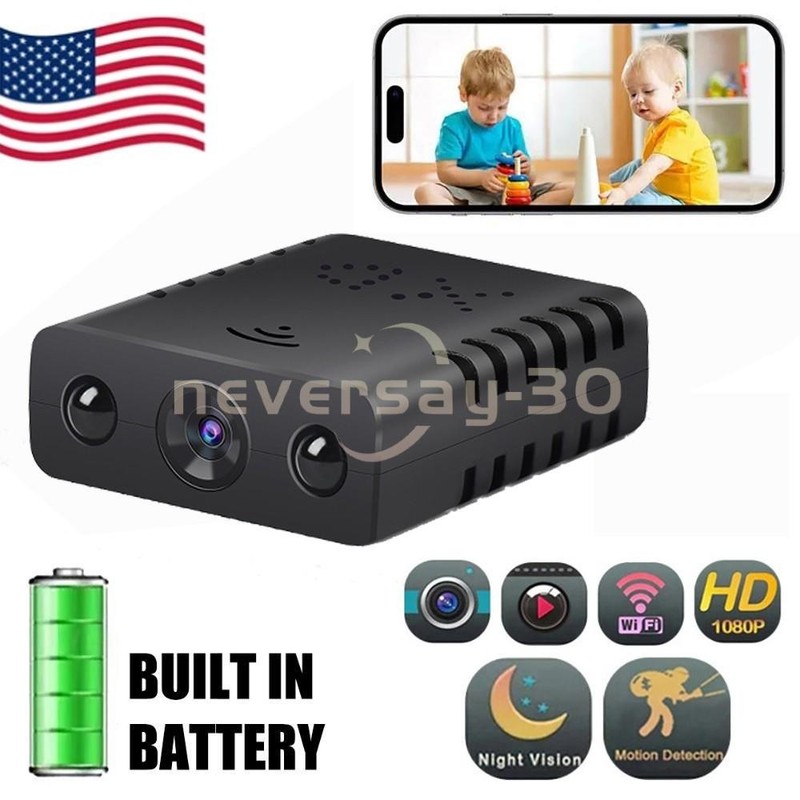New Smart Mini WiFi Camera Wireless 1080P HD Night Cam