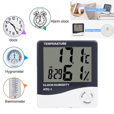 HTC-1  /  Temperature Thermometer Hygrometer Indoor Digital Humidity Meter