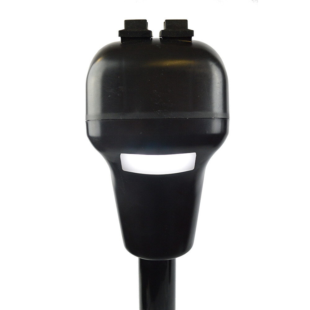 Bastion RV Electric Tongue Jack 3500 Lb Capacity Black Camper Trailer Power Jack