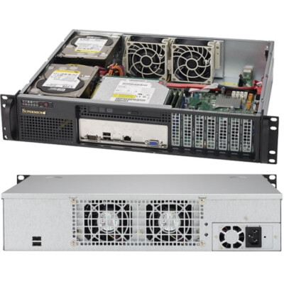 Supermicro CSE-523L-505B Cs 500W 2U Chassis Supports F Maximum Mb 12X10 Atx