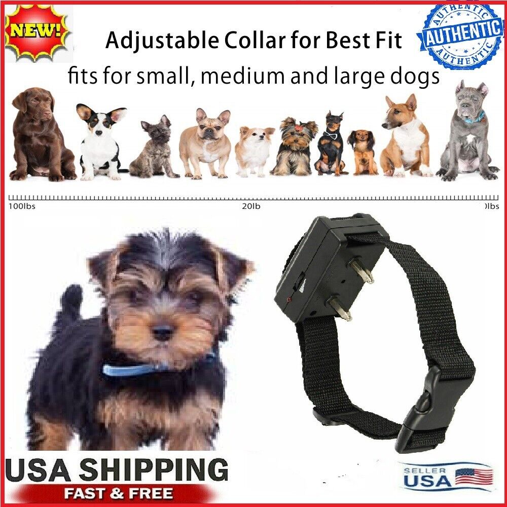 Automatic Anti Bark barking Shock Control Collar ...