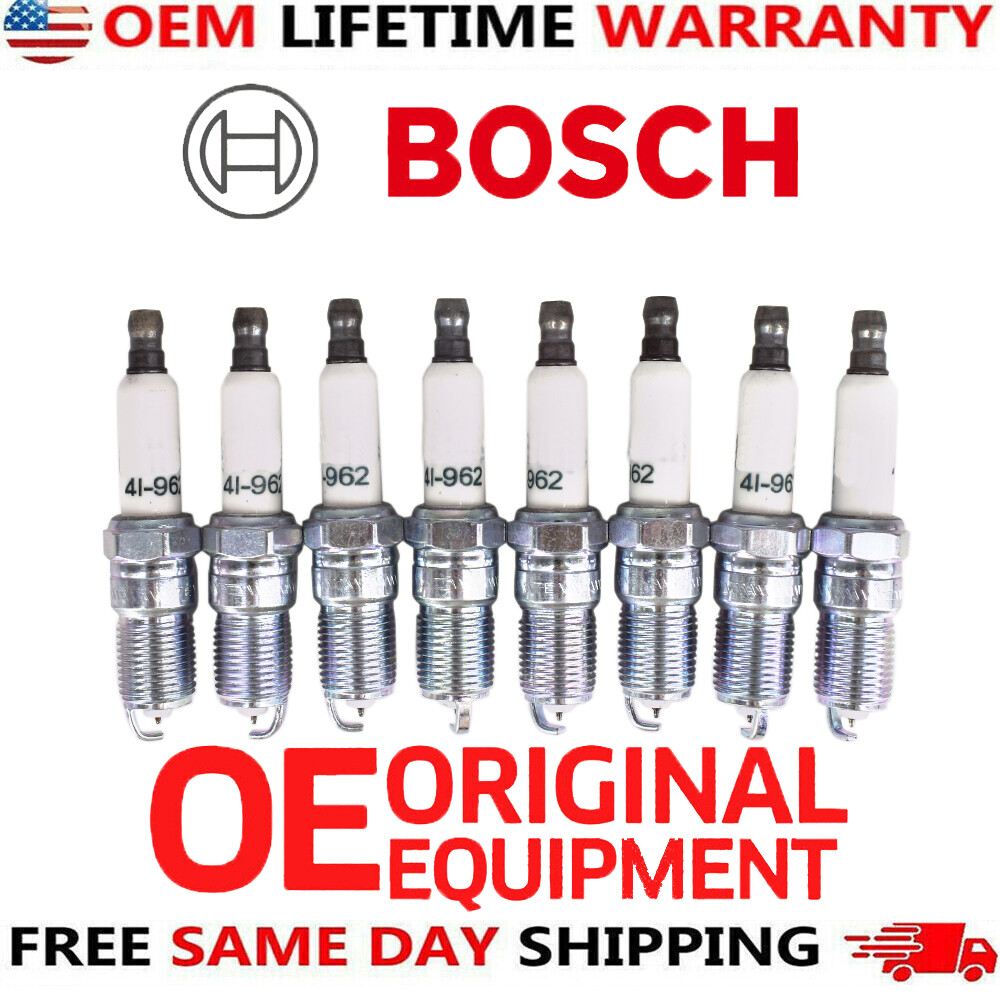 8Pcs Genuine OEM Platinum Spark Plugs 41-962 For Sierra Chevy Silverado 19299585