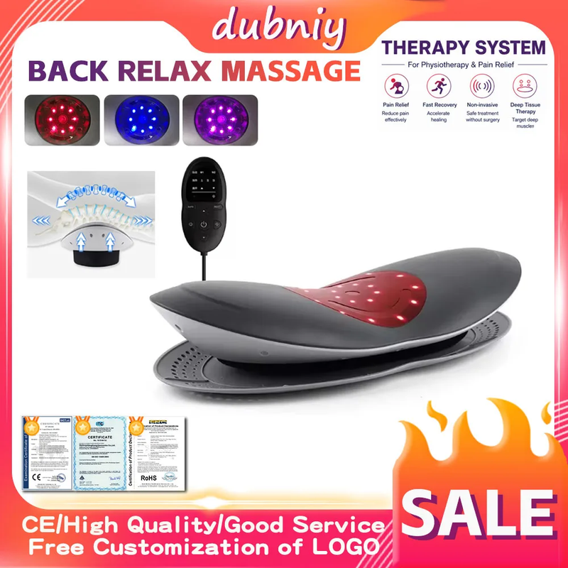 Electric Lumbar Traction Massager for Sciatica Herniated Disc Pain Relief Dynami