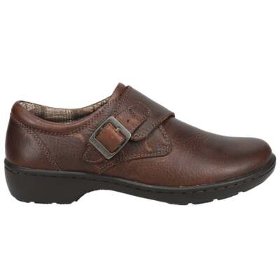 

Eastland Anna Slip On Womens Brown Flats Casual 3898-02, Коричневый, Eastland Anna Slip On