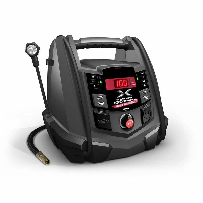 Battery Extender Jump Starter Air Compressor Portable Power Station 12V 1200 Amp Battery Extender Jump Starter Air Compressor Portable Power Station 12V 1200 Amp