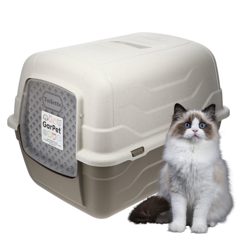 Katzenklo Mit Deckel Schaufel Filter - Haube Kippbar - GroÃE Xxl Katzentoilette