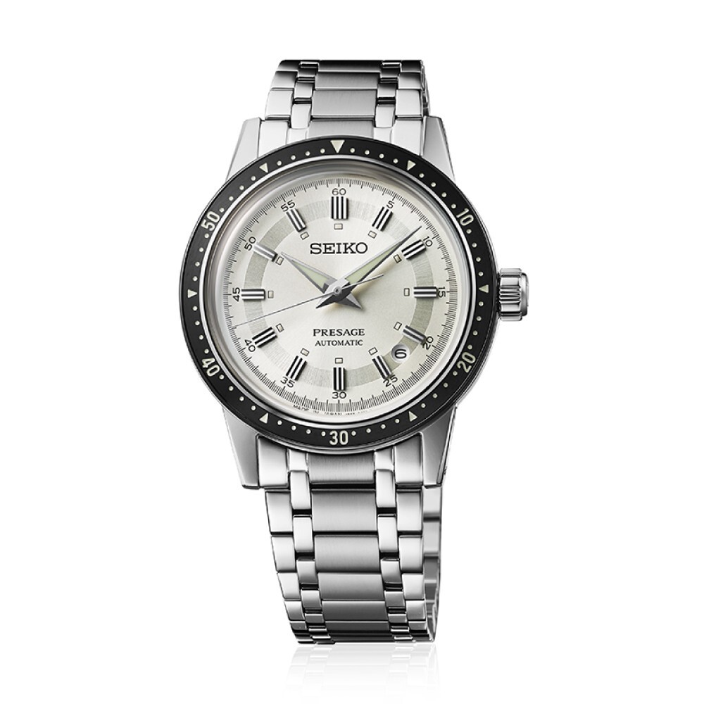 Pre-owned Seiko Presage Style60's Crown Chronograph 60th Anniversary Limited Watch 5000pcs