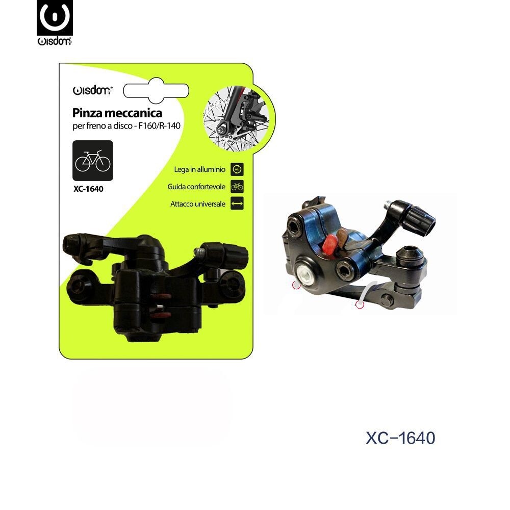 Pinza Meccanica Per Freno A Disco F160/R-140 Bici Bicicletta wis