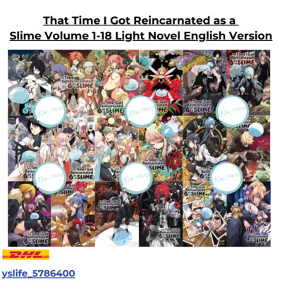 That Time I Got Reincarnated as a Slime Light Novel English Version Volume 1-18