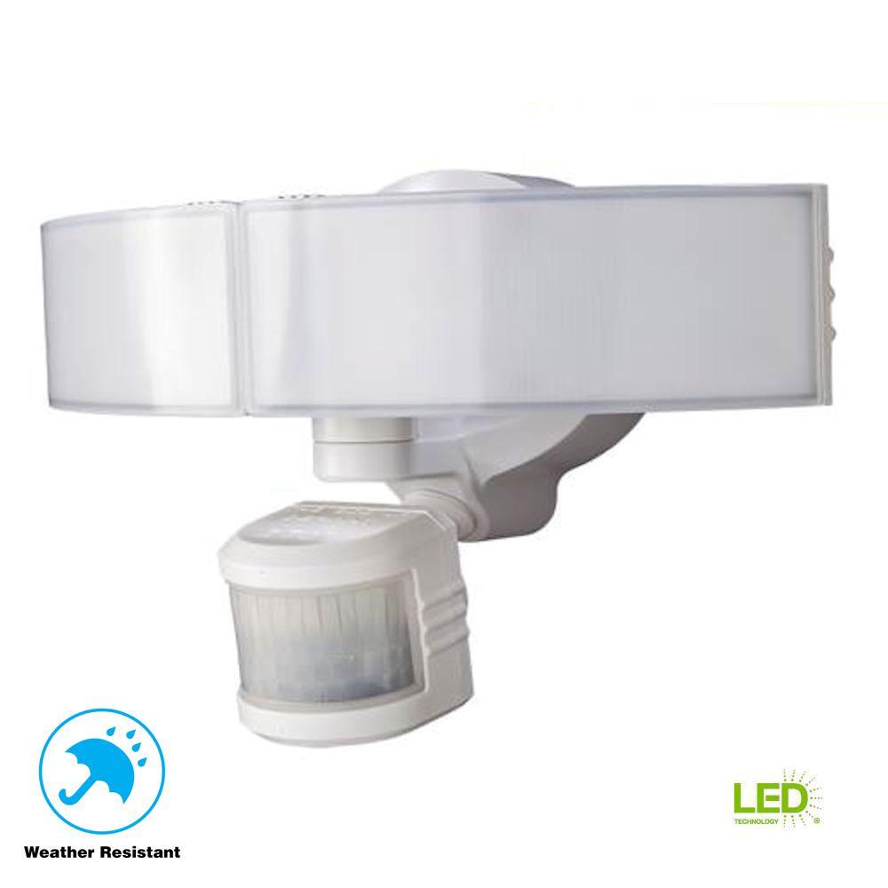 Defiant 270 Degree White LED Bluetooth Smart Motion Outdoor Security Light