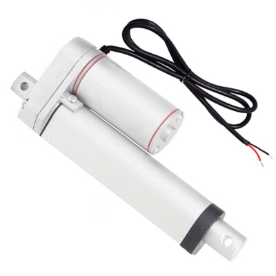 4" Inch Linear Actuator 100mm Stroke 1500N 330 Pound Lift 12V DC Electric Motor