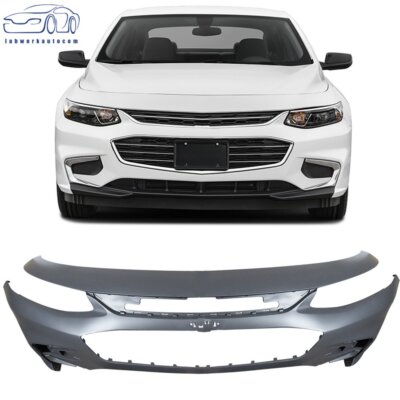Primered Front Bumper Cover Fascia Fit For 2016-2018 Chevy Malibu