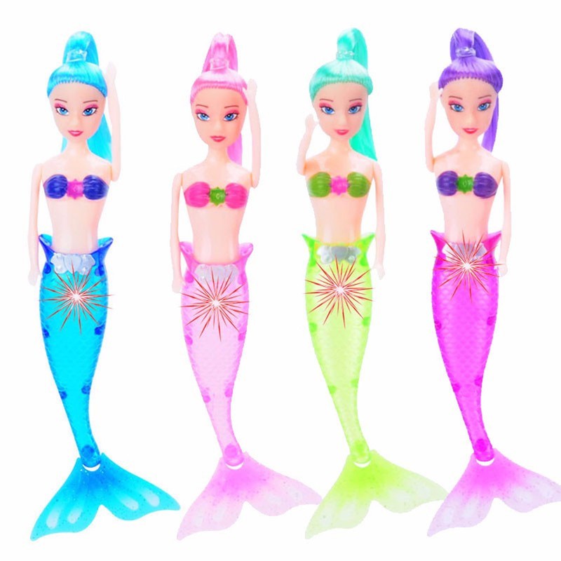 mermaid doll bath toy