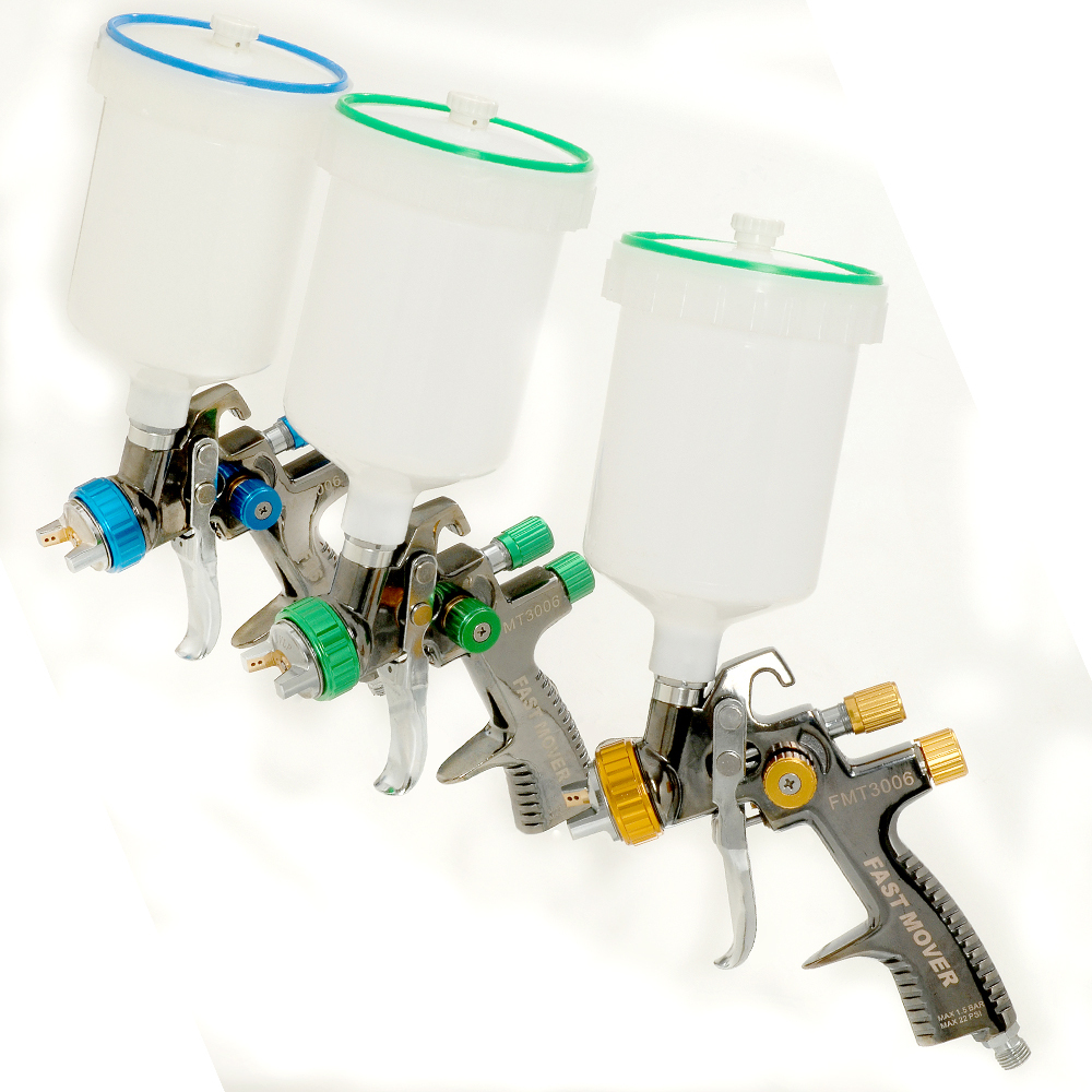 Scratch Doctor LVLP Air Gravity Feed Spray Paint Gun All Sizes / 1.3