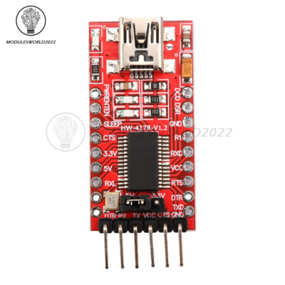 1/2/5/10PCS FT232RL FTDI USB auf TTL Serien Modul 5V 3.3V Converter Adapter