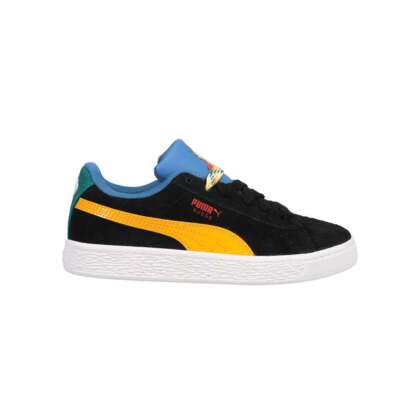 

Puma Garfield X Suede Lace Up Toddler Boys Черные кроссовки Повседневная обувь 384554-0, Черный, Puma Garfield X Suede Lace Up Toddler
