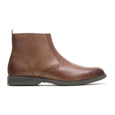 Мужские повседневные ботинки Hush Puppies Shepsky Round Toe Chelsea Размер 8,5 D HM01956-200