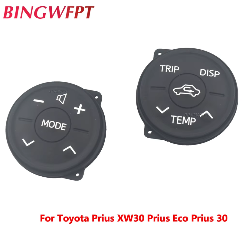 1 Pair Multifunction Steering Wheel Button Switch Control Button For Toyota Priu