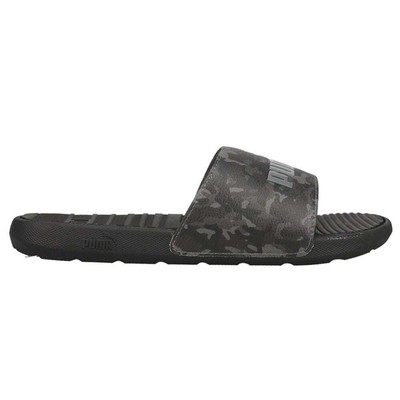 Мужские серые повседневные сандалии Puma Cool Cat Camo Slide 37384902