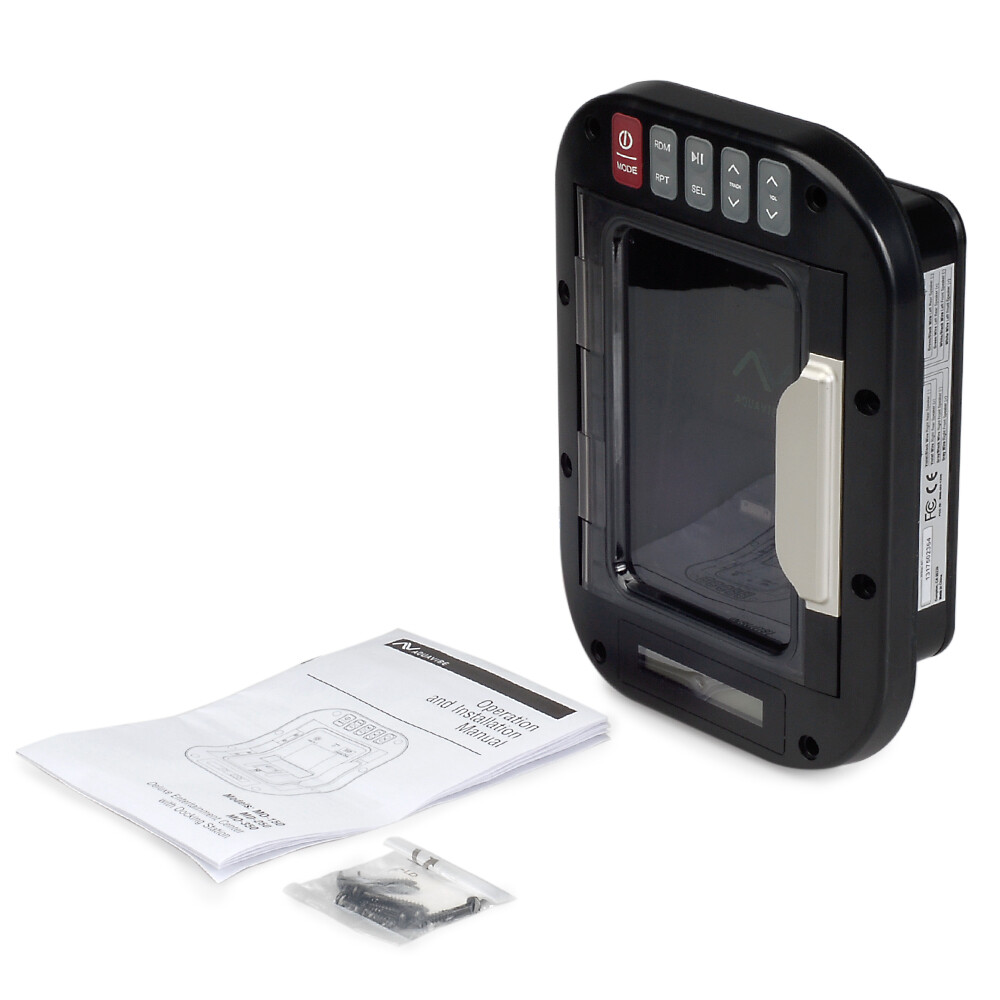 Magnadyne Aquavibe MD150 Bluetooth Waterproof RV and Marine Stereo wall mount