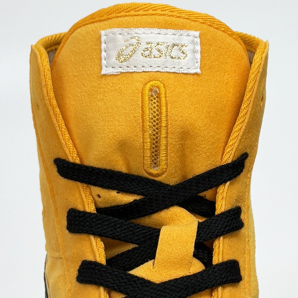 Pre-owned Asics Wrestling Shoes Ex-eo / Yellow/gold/black Twr900 Successor Japan