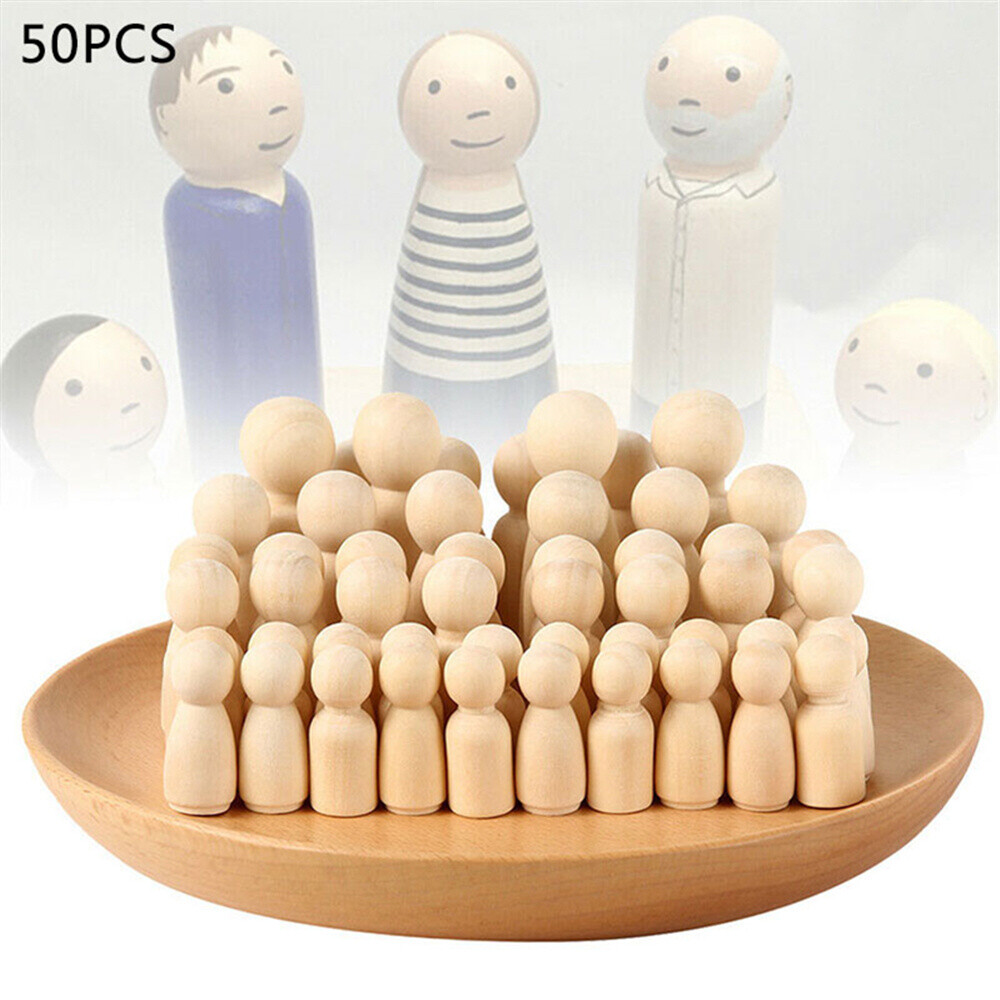 wooden peg family
