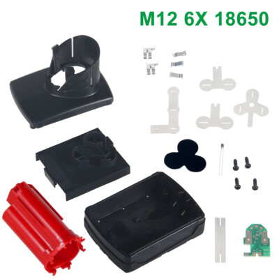 For Milwaukee M12 Li-ion Battery Case PCB Protection Circuit Board Parts