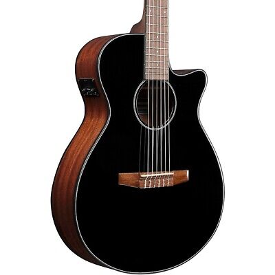 Ibanez AEG50N Acoustic-Electric Classical Guitar Gloss Black