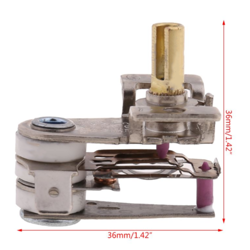 1*Termostato di riscaldamento con interruttore di temperatura regolabile KDT-200