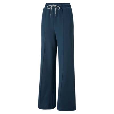 

Женские синие повседневные спортивные штаны Puma Infuse Wide Leg Pants 53674073, Синий, Puma Infuse Wide Leg Pants