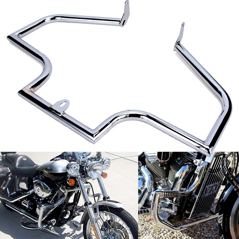 For Harley Heritage Softail FLST 2000-2017 2010 Highway Engine Guard Crash Bar