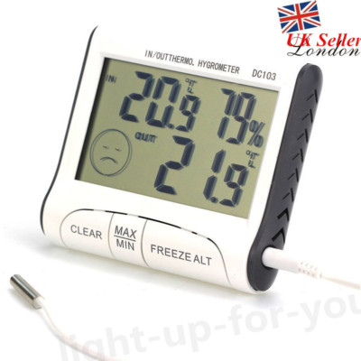 Outdoor Digital Thermometer Hygrometer for sale in UK