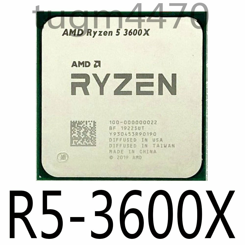 CPU AMD Ryzen 5 3600 CPU AM4 AMD Ryzen 5 3600 6-Core, 12-Thread Unlocked Desktop