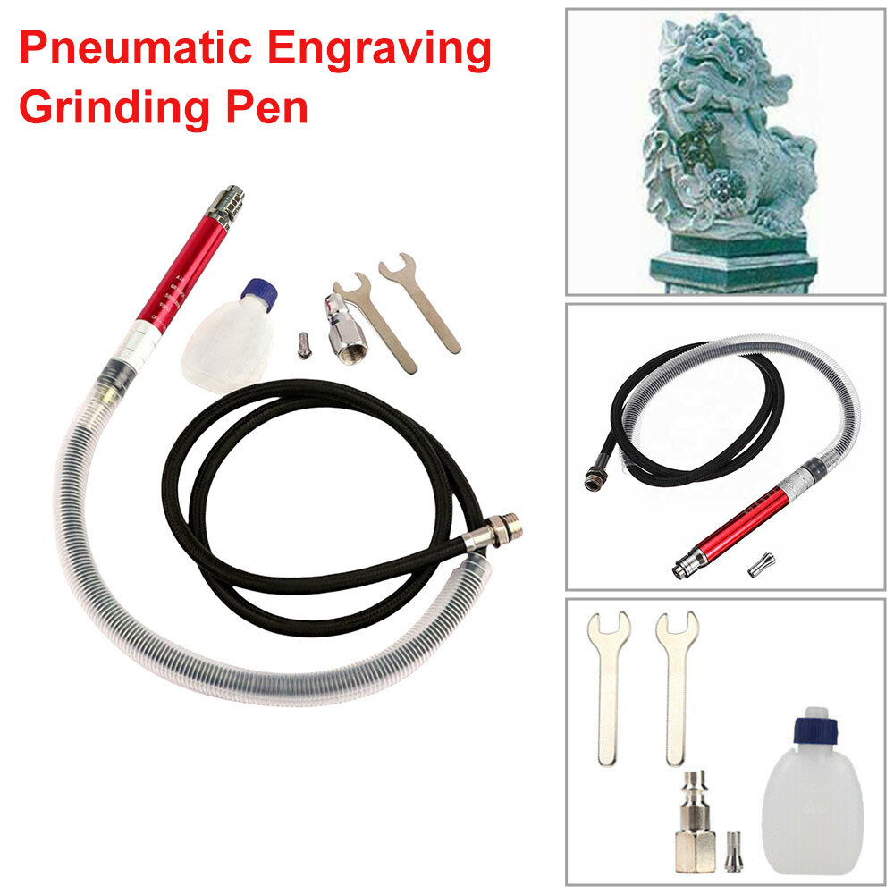 Air Micro Die Grinder Pneumatic Tool Polishing Grinding Pen Type 1/4 Engraving