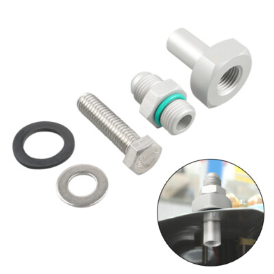 Aluminum Universal 6AN Fuel Tank Return Line Bung Kit Water Tank No Welding -6AN
