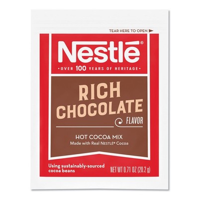 Nestle 25485 0.71 oz. Hot Cocoa Mix - Rich Chocolate (50/BX) New