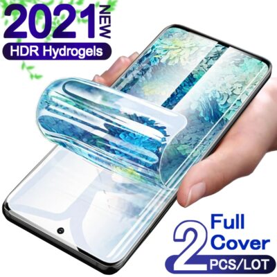 2PCS Fingerprint Screen Protector For Samsung S24 S23 S22 S20 S21 Note 20 Ultra