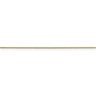Pre-owned Spiga Real 14kt Yellow Gold 24 Inch .85mm Diamond-cut  With Lobster Clasp Chain