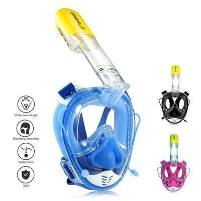 TOMSHOO maschera snorkeling subacquea professionale facciale antiappannante