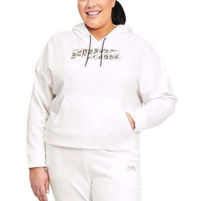 Puma Rebel Pullover Hoodie Tr Plus Womens Size 3X Повседневная спортивная верхняя одежда 589