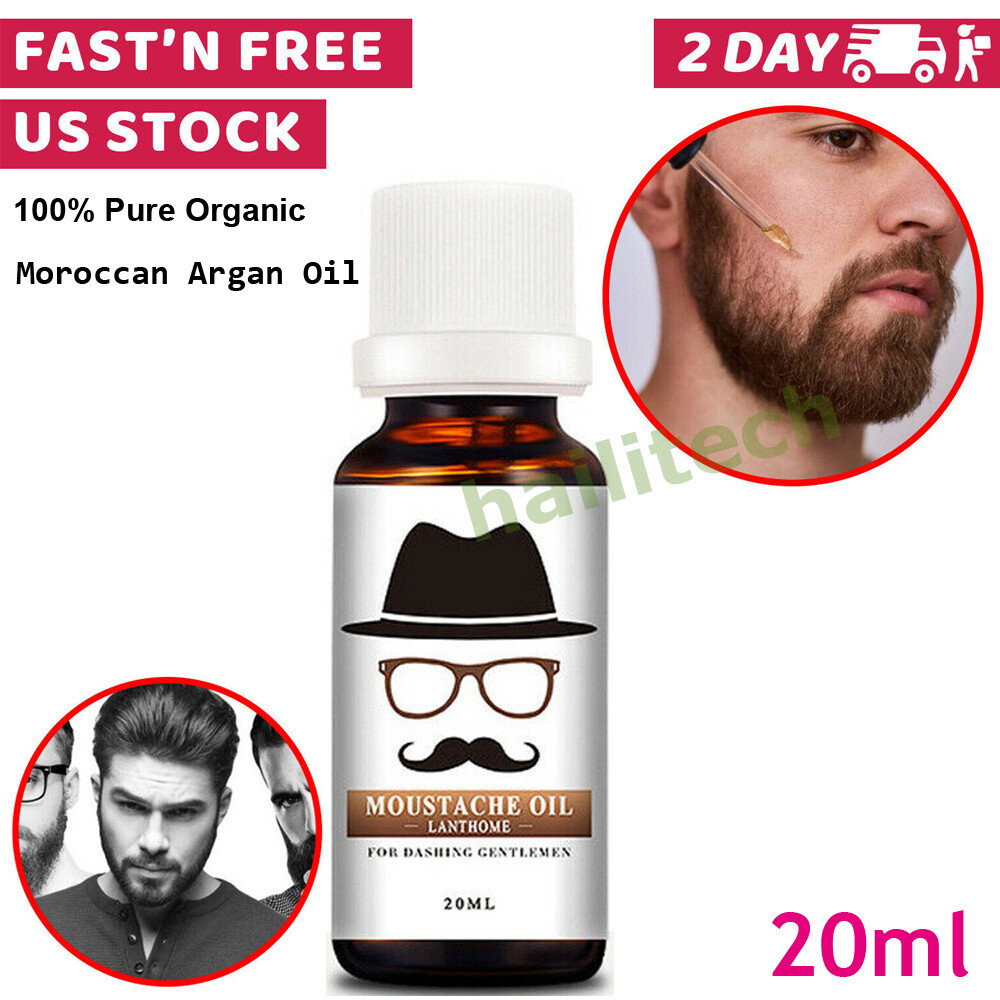 Beard Growth Oil Facial Hair Growth Care Product Mustache Fast