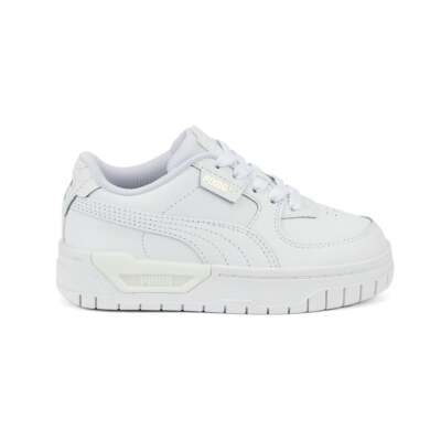 

Puma Cali Dream Кожаная платформа Молодежные мальчики Белые кроссовки Повседневная обувь 3856750, Белый, Puma Cali Dream Leather Platform Youth