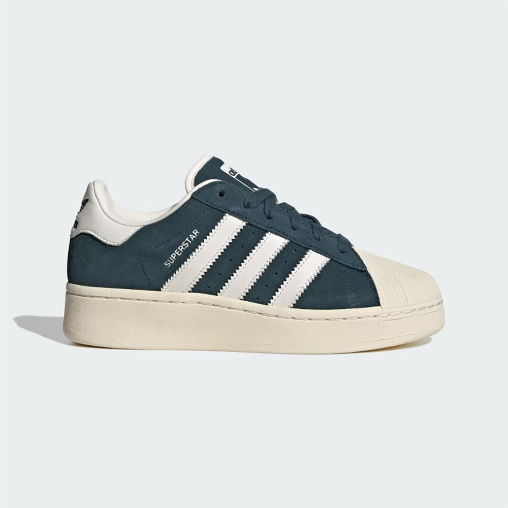 New Womens ADIDAS ORIGINALS SUPERSTAR XLG IF8125 GREEN US W