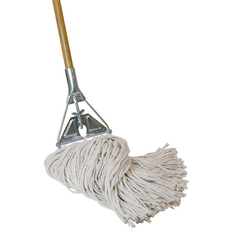 Wet String Floor Mop Heavy Duty Classic with Wooden Handle 4